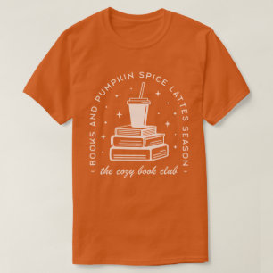 Camiseta Época de Especiarias de Livros e Pumpkin