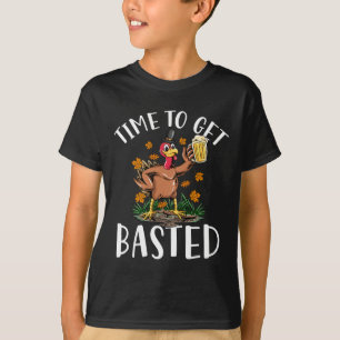 Camiseta Época de peru para se divertir Feliz Dia de Ação d