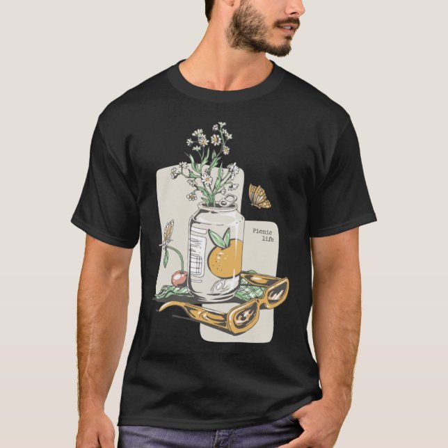 Camiseta Época Springtime 2023 Primavera Jardim Picnic G (Frente)