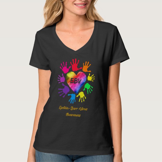 Camiseta Epstein Barr Virus Awarding Manda Epstein Barr Vi (Frente)
