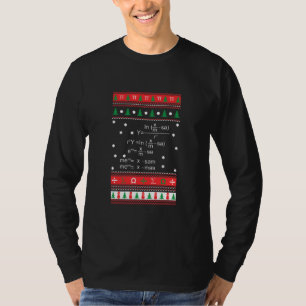 Camiseta Equação de Matemática Engraçada Feliz de Suét