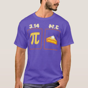 Camiseta Equação de Matemática Pi Day