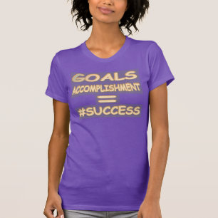 Camiseta "EQUAÇÃO DE SUCESSO" Design. Comprar Agora