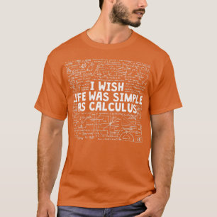 Camiseta Equação Engraçada De Matemática Que Eu Queria Que 