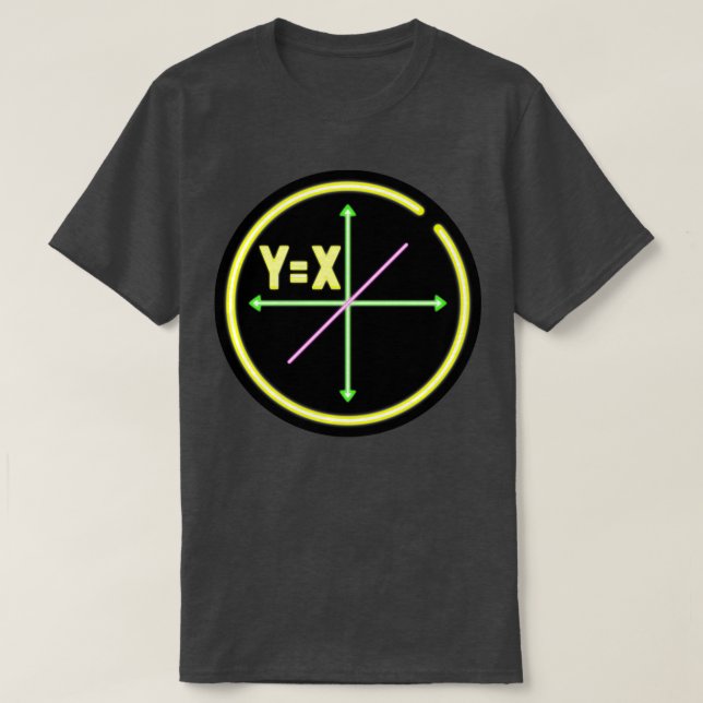 Camiseta Equação Linear XY Matemática em Álgebra (Frente do Design)