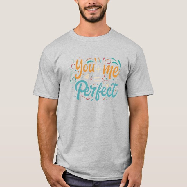 Camiseta Equação perfeita: Design (Frente)