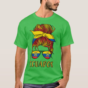 Camiseta Equador Bandeira da Copa do Mundo de Futebol Equad
