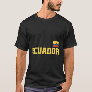 Camiseta Equador Bandeira País do Orgulho Equatoriano