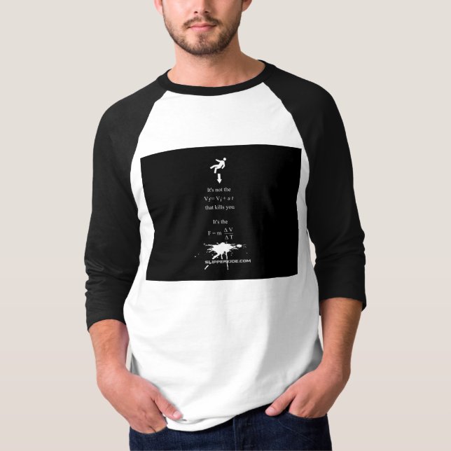 Camiseta Equador de adesivo de matemática científica de Sli (Frente)
