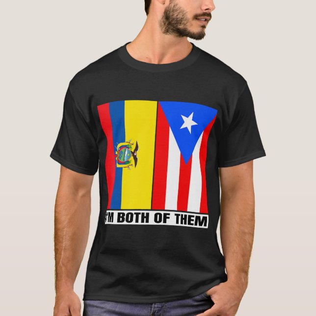 Camiseta Equador _ Porto Rico Patrimônio Equador Porto Equa (Frente)