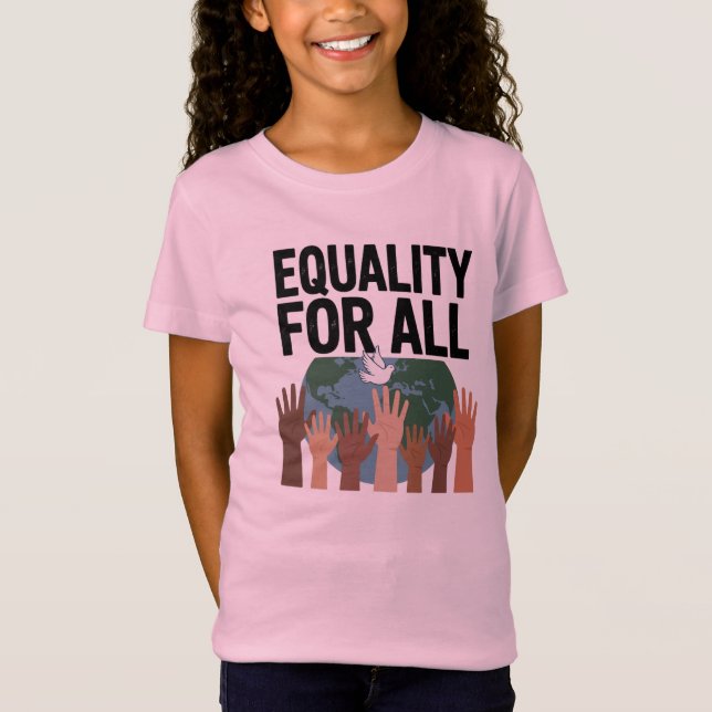 Camiseta Equality For All – Human Rights Day 2025 (Frente)