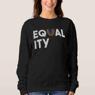 Camiseta EQUALITY Upside Down Rainbow Equal Rights Peace Lo