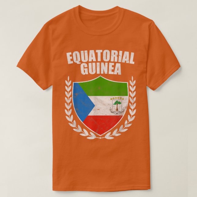 Camiseta Equatorial Guinea I Equatorial Guinea  (Frente do Design)