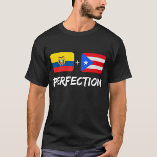 Camiseta Equatoriano Mais Perfeição Porto-riquenha Mix He