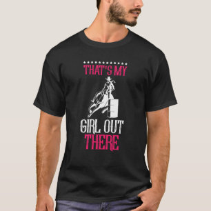 Camiseta Equestre Cavalo de Corrida Equestre É a minha garo