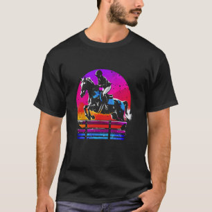 Camiseta Equestre Colorido - Hor Esportivo Equestre Vintage