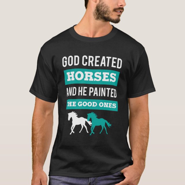 Camiseta Equestres Pintados (Frente)