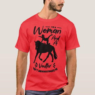 Camiseta Equestrian Horse Vaulting Vaulter Horseback