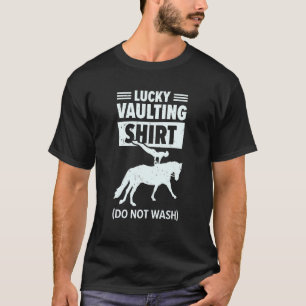 Camiseta Equestrian Horse Vaulting Vaulter Horseback