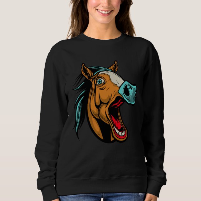 Camiseta Equestrian Horseback  Horse Riding (Frente)