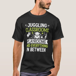 Camiseta Equilibrando Salas de Aula e Recreios e Tudo no Me
