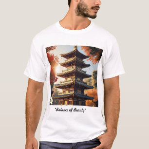Camiseta "Equilíbrio de beleza"