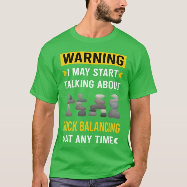 Camiseta Equilíbrio de Pedras Pedras Rochas Empilhamento Ba (Frente)