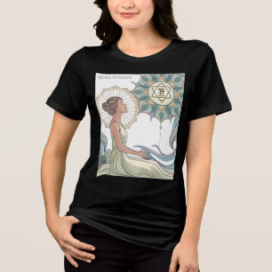 Camiseta Equilíbrio espiritual em cada linha - Design de Re