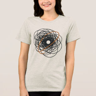 Camiseta Equilíbrio no caos - Design de arte Abstrato Minim