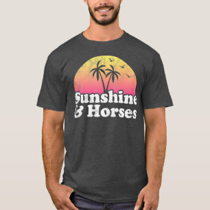 Camiseta Equinos Presentes Sunshine e Hormonas Tanque Super