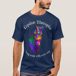 Camiseta Equinos Terapêutica Calmante Alma de Terapêutica O