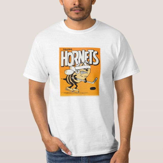Camiseta Equipa de hóquei dos ZANGÕES de IHL Toledo Ohio (Frente)