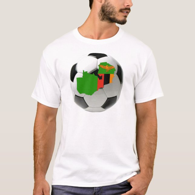 Camiseta Equipa nacional da Zâmbia (Frente)