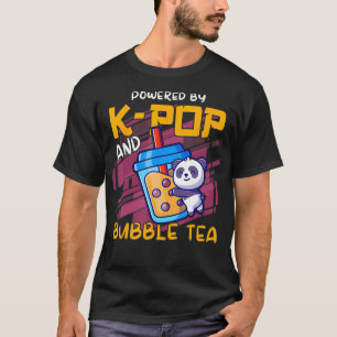 Camiseta Equipado com Kand Bubble Tea Boba Tea KPOP
