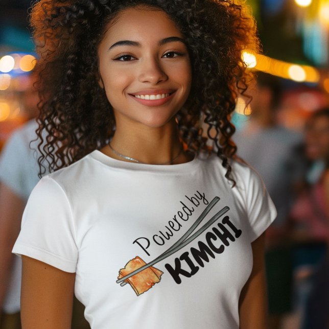 Camiseta Equipado Com Kimchi (Criador carregado)
