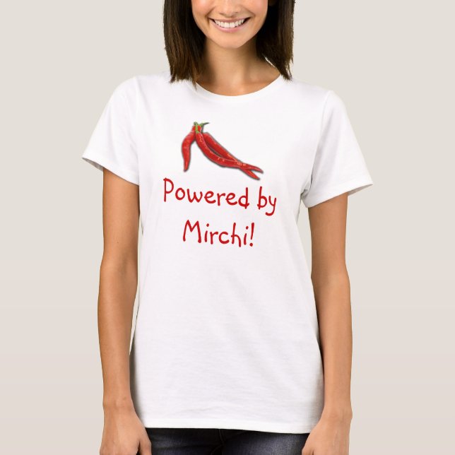 Camiseta Equipado com Mirchi (Frente)