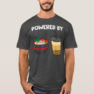 Camiseta Equipado Com Ramen E Bble Tea1561