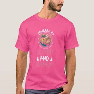 Camiseta Equipado Com Ramen E Ramen-Pop Ramen Kpop Merchand