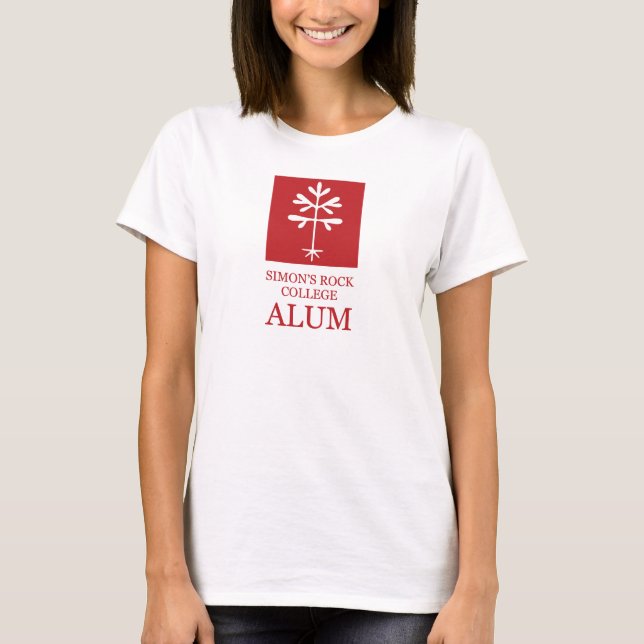 Camiseta Equipado com "SRC Alum" em Vermelho (Frente)