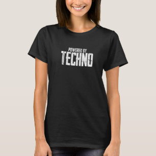 Camiseta Equipado Com Techno Music Edm