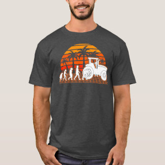 Camiseta Equipamento de fazenda Trator Mecânico de Evolução