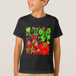 Camiseta Equipamento de Lacrosse Natal Equipe Colorida Joga
