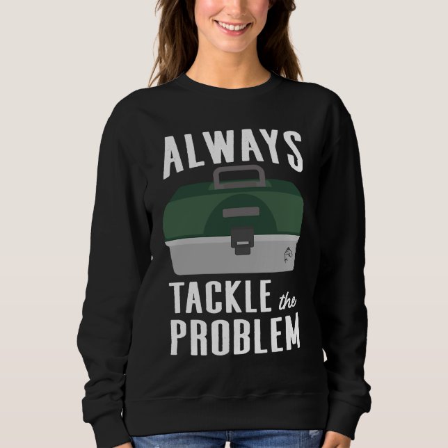 Camiseta Equipamento de Pesca o Problema Isca de Pesca (Frente)