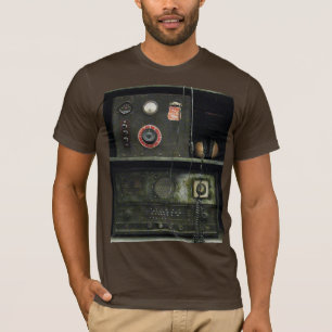 Camiseta Equipamento de Rádio Militar Vintage