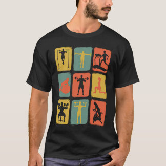 Camiseta Equipamento de treinamento para retrotreinamento e