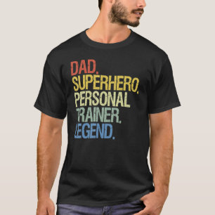 Camiseta Equipamento De Vintagem Para Pais De Treinador Pes