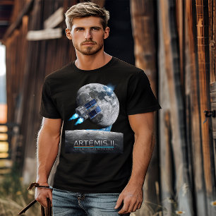 Camiseta Equipamento do Foguete Galaxy da Missão Lunar Arte