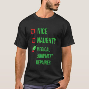 Camiseta Equipamento Médico Reparador Funny Pajama Natal