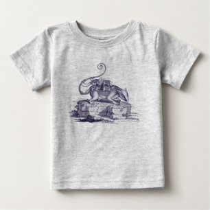 Camiseta Equipamento pequeno do bebê do gambá