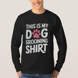Camiseta Equipamento Profissional de Higiene Canina com Des